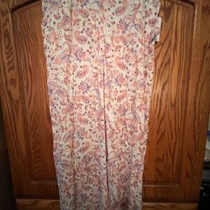 Jessica Simpson Multicolor Paisley Pants